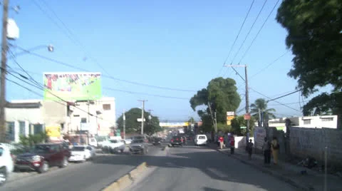 Streets of Haiti Stock Footage 23878353