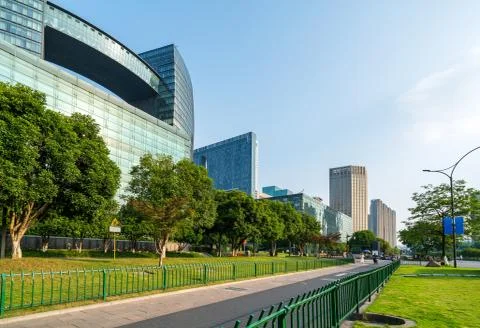 Streets of Hangzhou Stock Photos