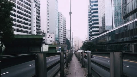 The Streets of Hong Kong Video stock 73946676