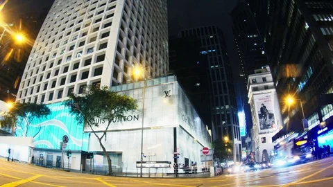 The Streets of Hong Kong Stock Footage 73963245