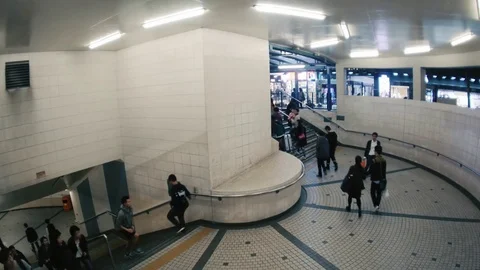 The Streets of Hong Kong Video stock 73963284