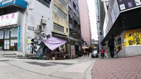 The Streets of Hong Kong Видео 74185276