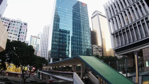 The Streets of Hong Kong Видео 74186045