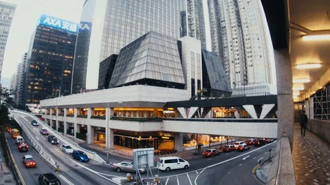 The Streets of Hong Kong 스톡 동영상 74186875