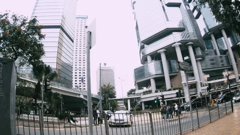 The Streets of Hong Kong 스톡 동영상 74291270