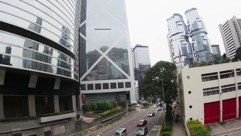 The Streets of Hong Kong 스톡 동영상 74291928