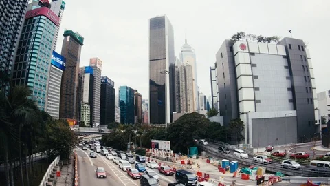 The Streets of Hong Kong 動画素材 74292864
