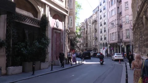 Streets of Istanbul Stock Footage 111821741