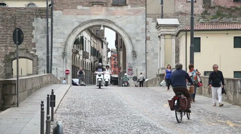 The streets Italy Stock-Footage 61565151