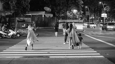 Streets of Jakarta's Foto stock