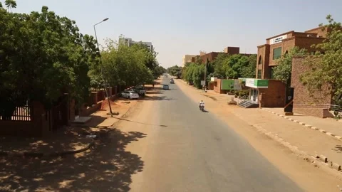 Streets of Khartoum, Sudan Stock Footage 178491996
