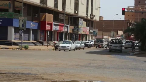 Streets of Khartoum, Sudan Stock Footage 178492023