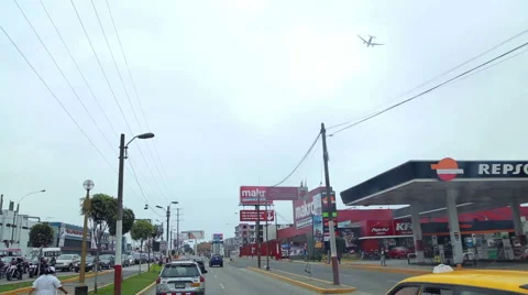 Streets in Lima Stock Footage 63905972