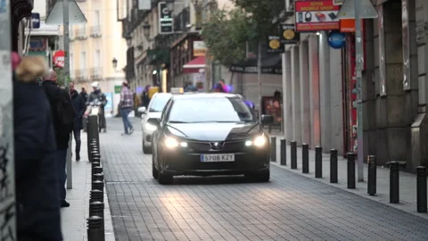 Streets of Madrid Stock Footage 131213561