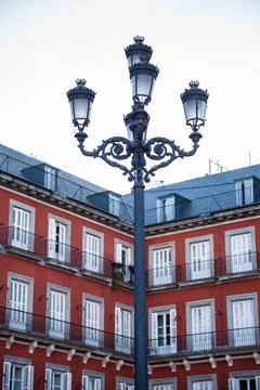 On the streets of Madrid Stock Photos