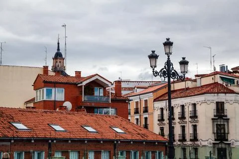 On the streets of Madrid Stock Photos