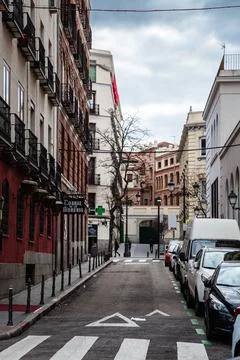 On the streets of Madrid Foto stock