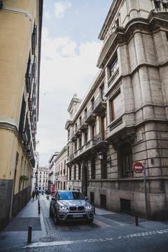 On the streets of Madrid Foto stock