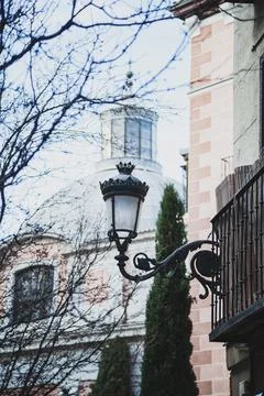 On the streets of Madrid Stock Photos