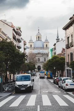 On the streets of Madrid Stock Photos