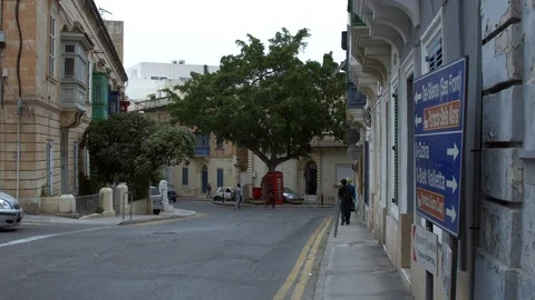 Streets of Malta 库存影片 89134945