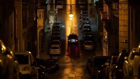 Streets of malta. normal speed Stock Footage 77465567