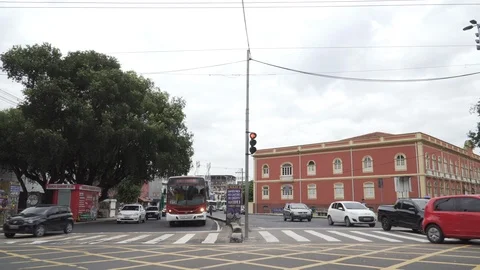Streets of Manaus Stock Footage 126930400