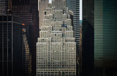 Streets of Manhattan Stock Photos