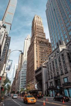 Streets of Manhattan Stock Photos