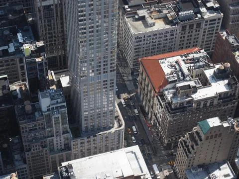 Streets of Manhattan. Stock Photos