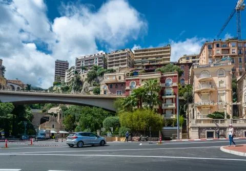 Streets of Monaco Stock Photos