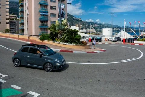 Streets of Monaco Foto stock
