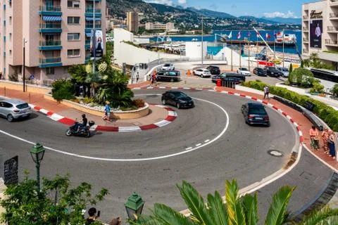Streets of Monaco Stock Photos