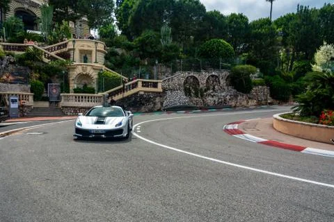 Streets of Monaco Stock Photos