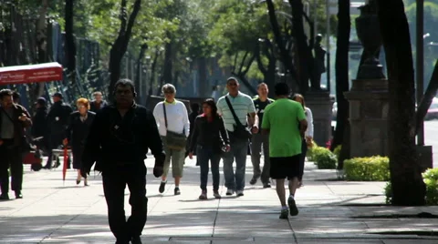 Streets in the morning Stock-Footage 39963860