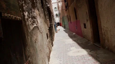 Streets of Morocco Video stock 52934663