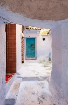 Streets of morocco Stock Photos