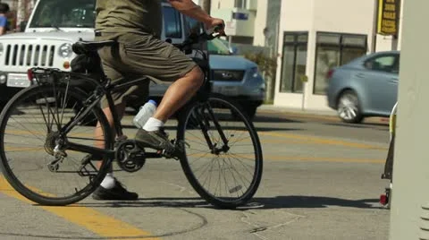 Streets Near Beach Stock Footage 11441486