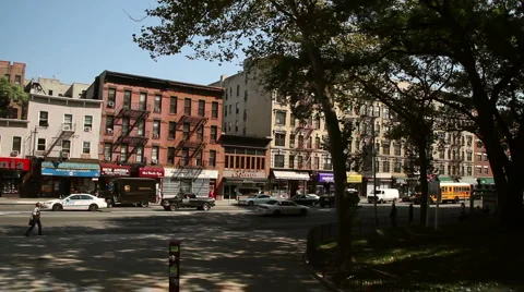 Streets of New York Stock Footage 1052236