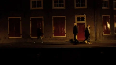 Streets by night. FULL HD Stock Footage 88868111