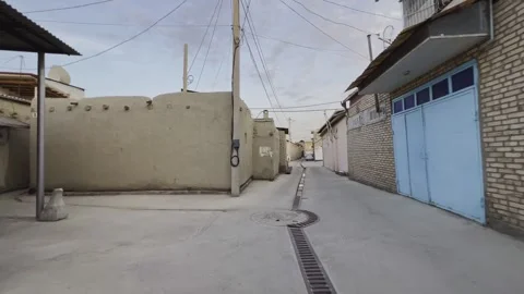 Streets of the old city of Samarkand. Stock-Footage 249836993
