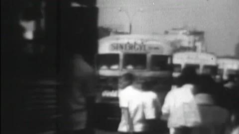 Streets of old shanghai Stock Footage 235131796