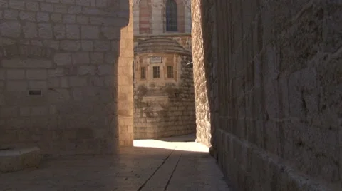 The streets of the old town. Stock Footage 51558424