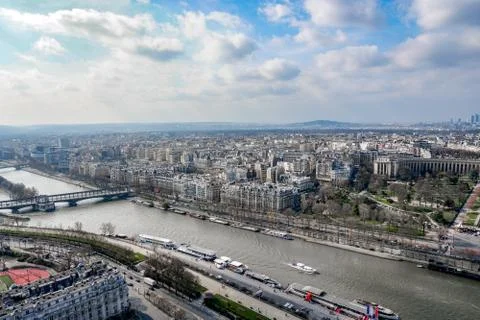Streets of paris Stock Photos