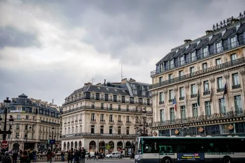 Streets of paris Stock-Fotos