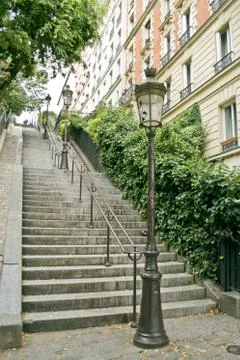 Streets of Paris Stock Photos