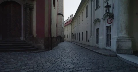 Streets of Prague, Czech Republic Vídeos de archivo 81990885