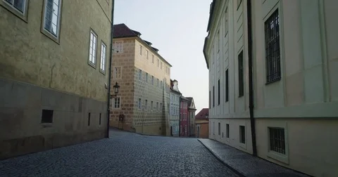Streets of Prague, Czech Republic Vídeos de archivo 81991073