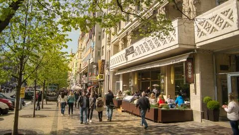 Streets of Prague Stock Photos