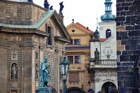 Streets of Prague Stock Photos